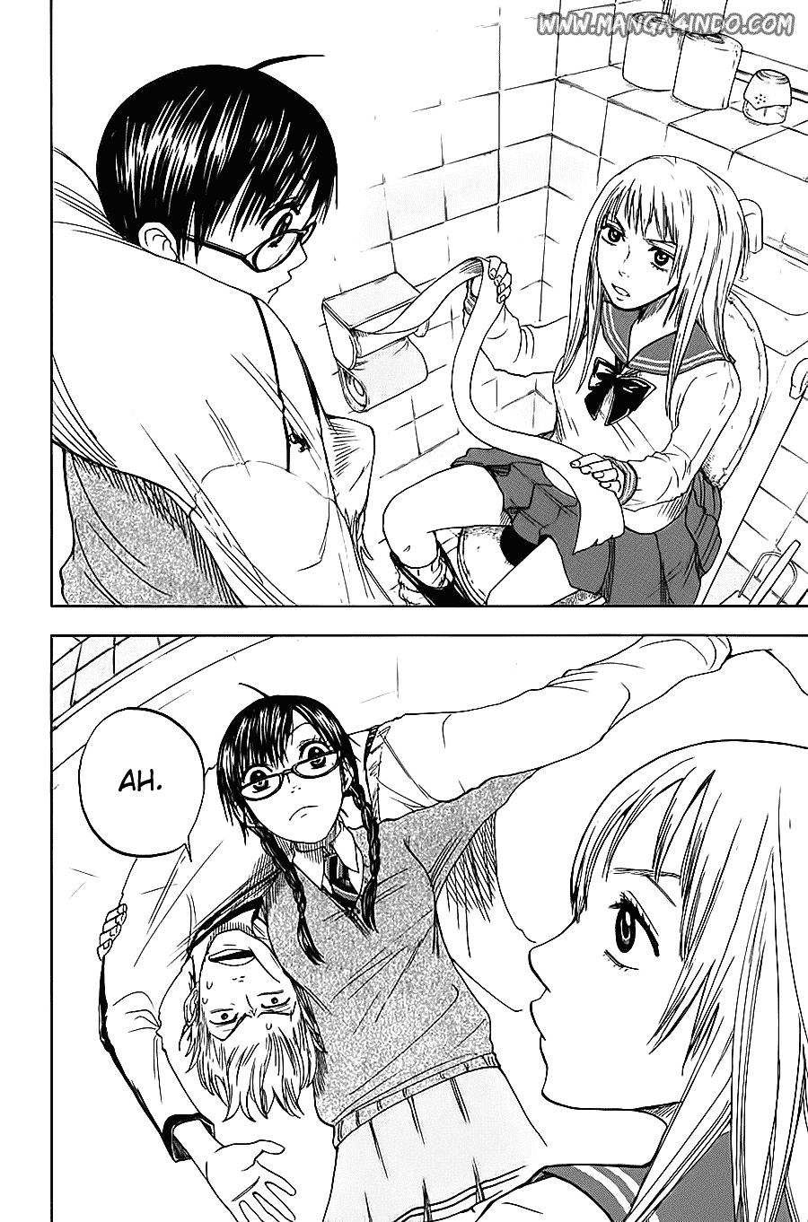 Yankee-kun to Megane-chan Chapter 17 Bahasa Indonesia